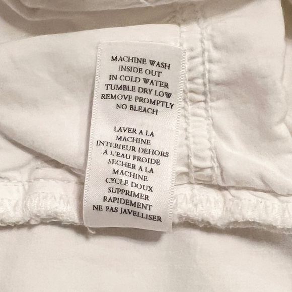 Frank & Eileen Sligo Skinny Jeans White Raw Hem Size 32 - Picture 12 of 16